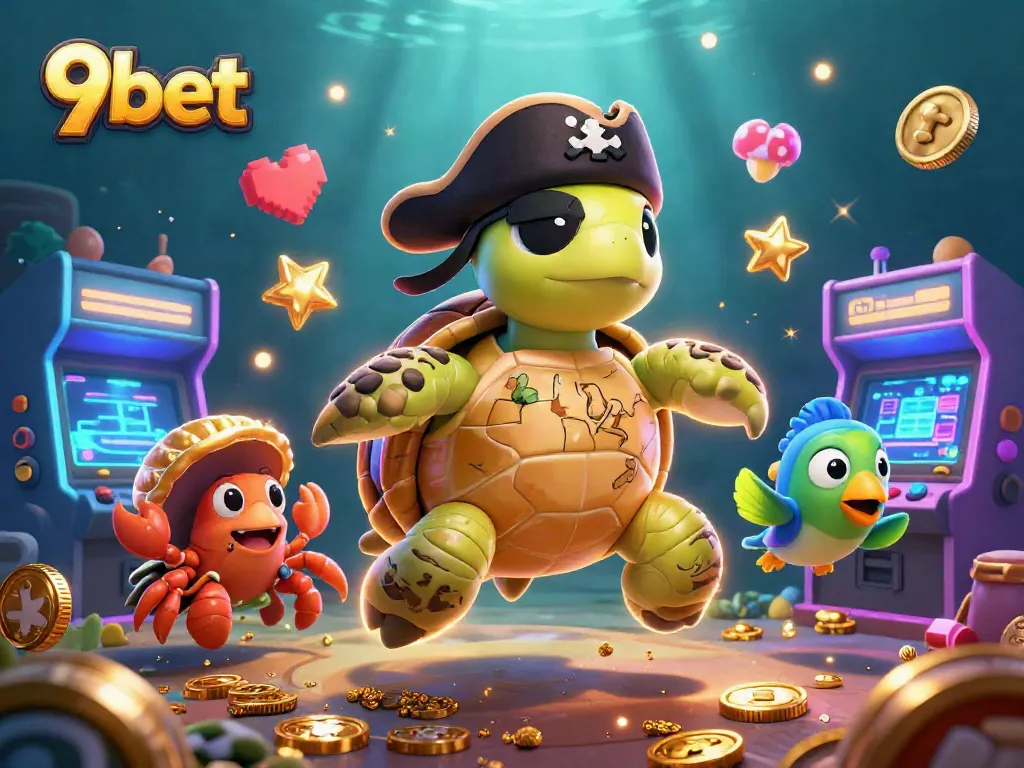 Experience the thrilling underwater adventure of 9bet with interactive gaming elements and vibrant 3D characters.