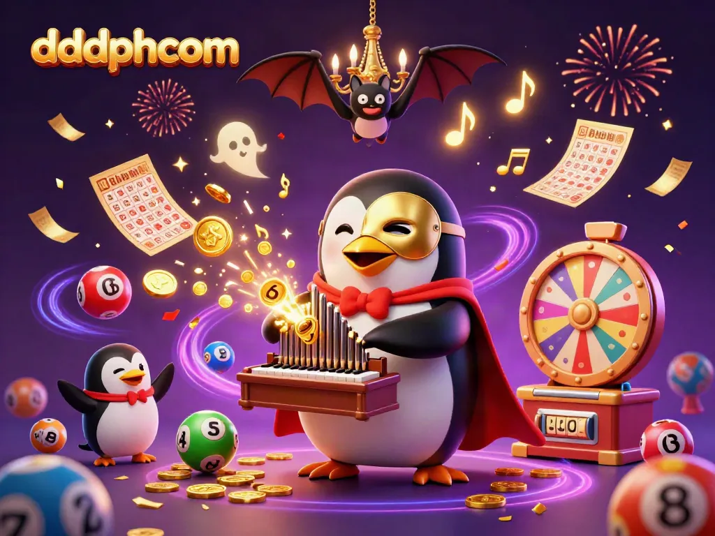 Engage with dddphcom's exciting gaming world featuring vibrant characters and dynamic lottery elements.