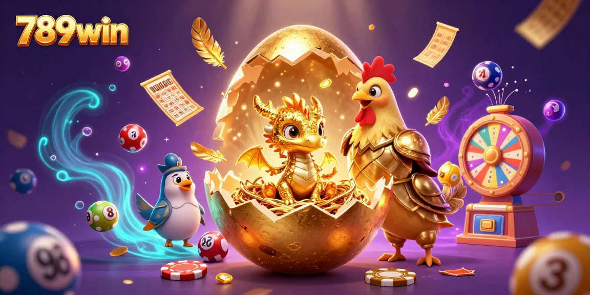 Experience thrilling gameplay at 789win with a dynamic casino scene featuring golden elements.